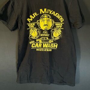 Karate Kid, Mr. Miyagi’s car wash youth M t-shirt